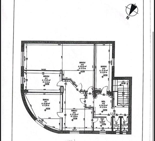 Ocazie SPECIALA: VAND cladire birouri 380 mp plus 233  mp curte zona centrala - 7