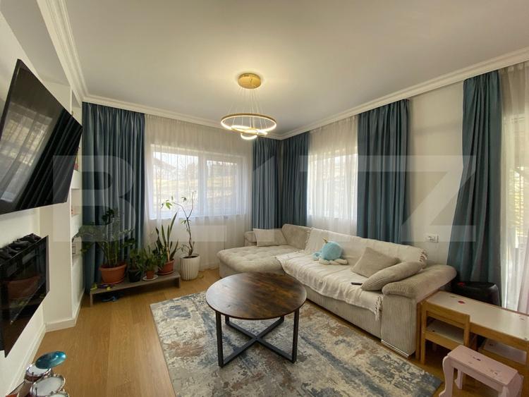 Vila moderna cu 3 dormitoare si teren generos 1.460 mp - 1