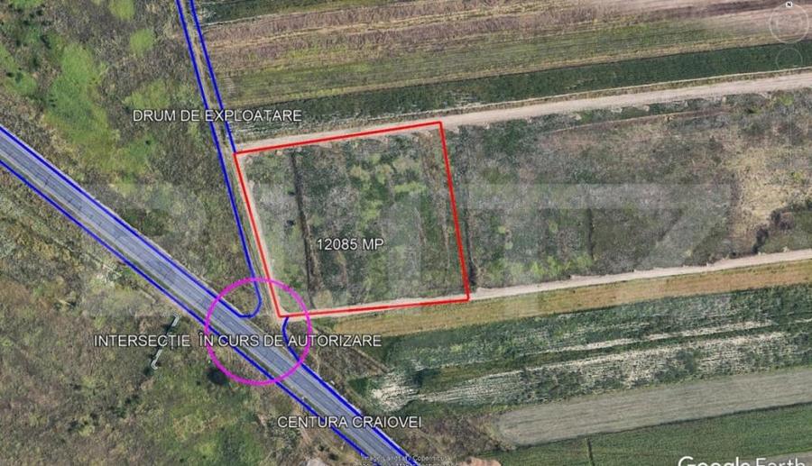 Teren intravilan 12000 mp, Centura Nord - 1