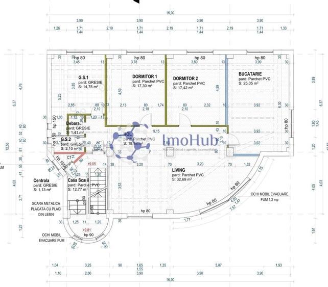 Cladire birouri 785mp, teren 600 mp, Tudor Vladimirescu - River Towers - 10