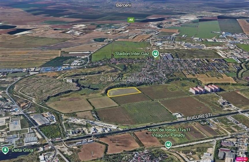 Vanzare teren Splaiul Unirii - Popesti Leordeni, ILFOV Vanzare teren Splaiul Unirii - Popesti Leordeni, ILFOV