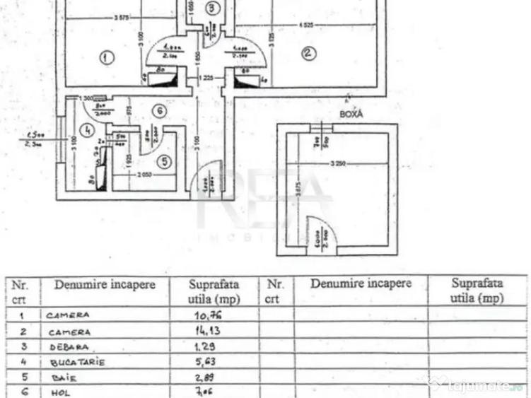 2 camere Floreasca decomandat, centrala, boxa - 1