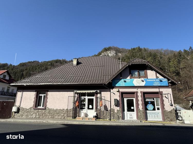 Casa in Bran cu 3 SPATII COMERCIALE active, zona centrala - 2