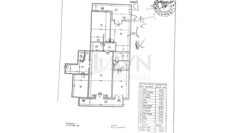 REA1018193 Apartament 4 camere Sos Nordului l 2 locuri de parcare in subteran l - 13