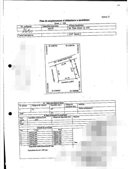 Teren ultracentral Bucuresti, Piata Amzei, 207 mp - 1