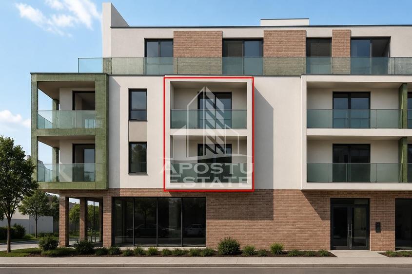 DE VANZARE apartament lux 2 camere bloc nou zona Brâncoveanu Timisoara - 1