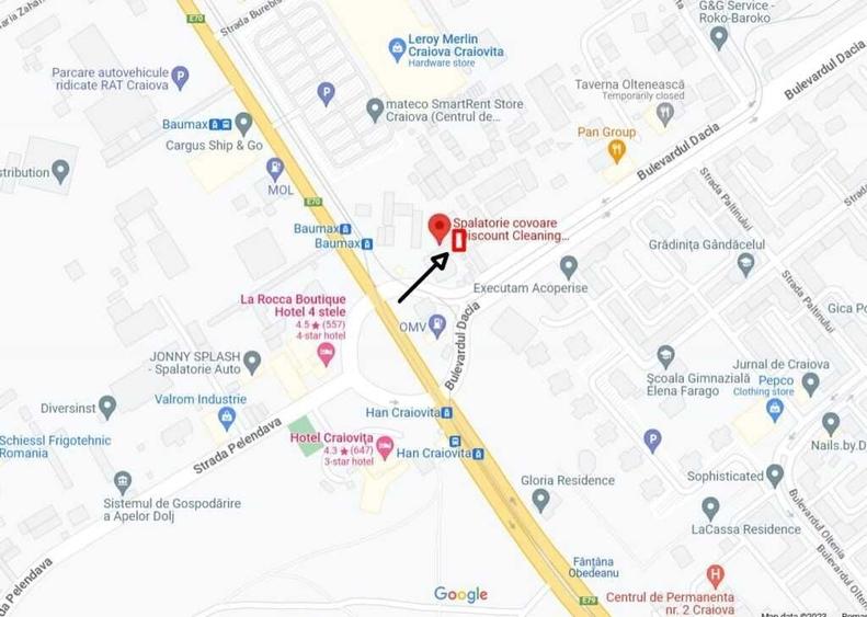 Spațiu comercial, de 545 mp, în Calea Severinului