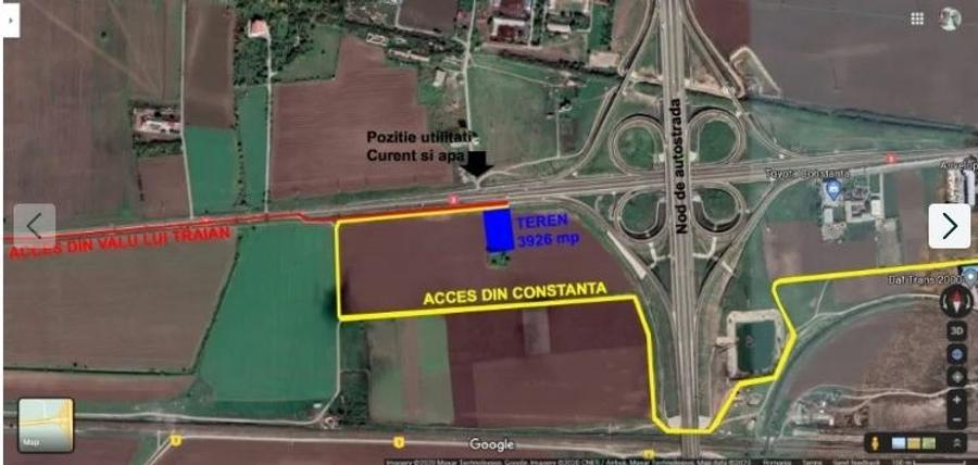 Teren Construcții extravilan de 4000 mp, în Exterior Vest