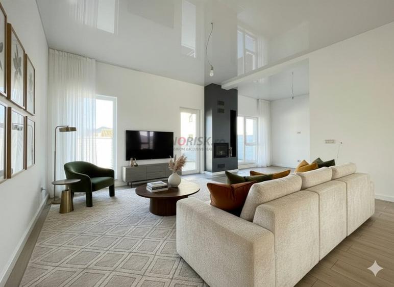 Tunari | Vila finisaje lux | Șemineu | 5 CAMERE - 2