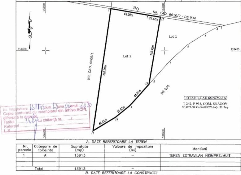 Teren de Vanzare Extravilan | Snagov | Tancabesti | Lac | DN 1 | Snagov Plaza - 2