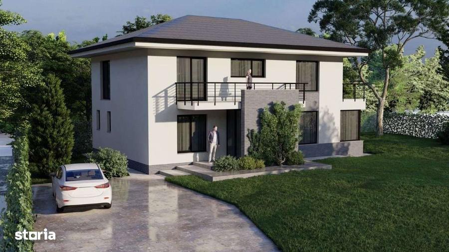 Vand CASA,VILA Noua P+1E 241,5Mp construit zona centrala BREAZA - 20