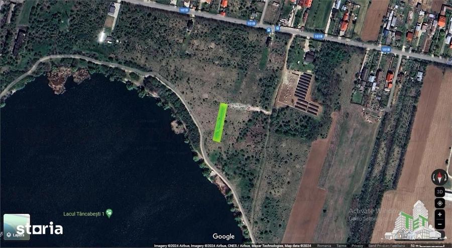Teren de 2500 mp, în Snagov
