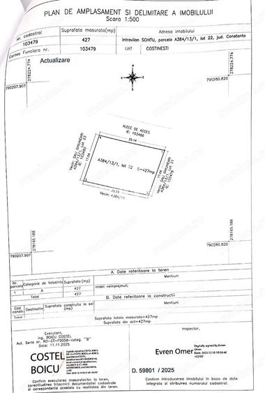 Teren intravilan Costinesti, zona in dezvoltare, ideal investitie - 3