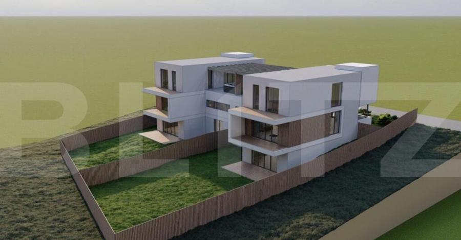 Teren cu autorizatie de constructie duplex, 1061 mp, zona Wo - 19