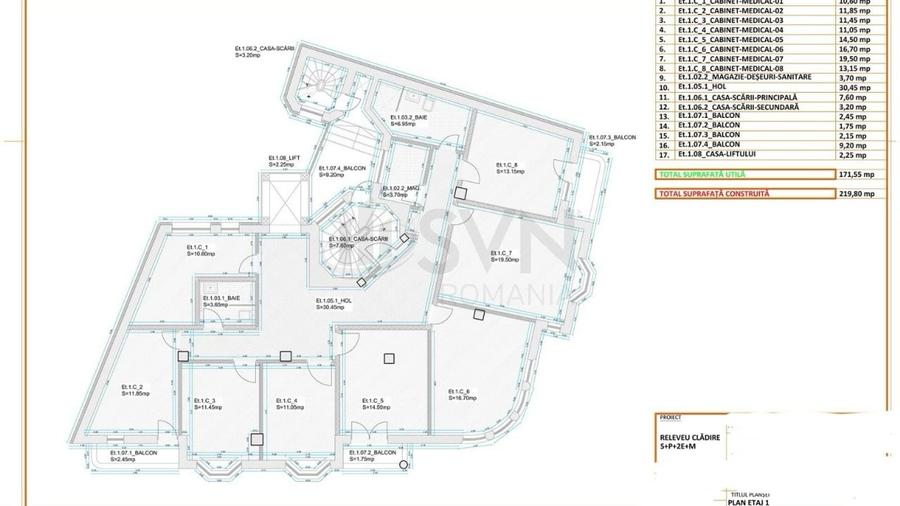 REC3001138 Cladire Subsol 2 Etaje si Mansarda 856 mp zona centrala Sector 2 Bucu - 15