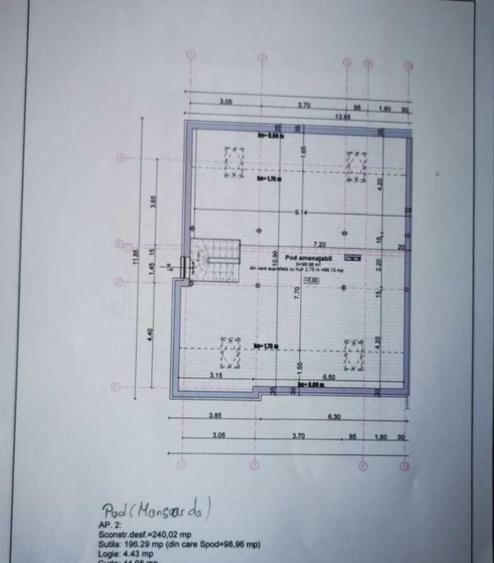 Apartament la casa, 4 camere, 97mp + pod 99 mp, curte 45mp si parcare, Petrom - 2