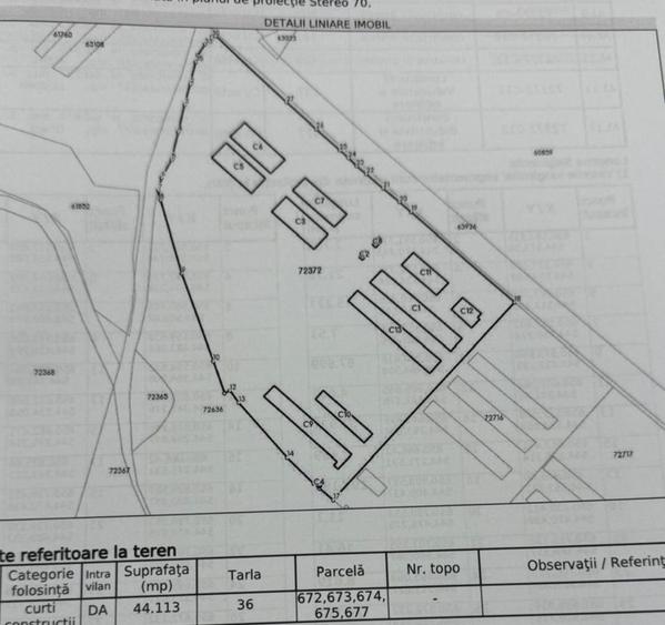 Vand teren intravilan 44113 mp la E85 - langa Bacau - 3