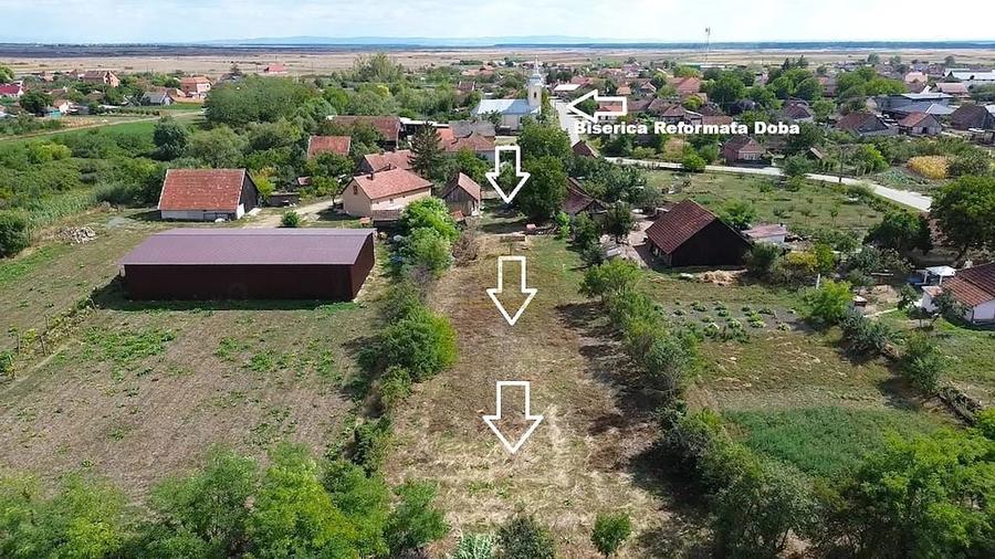 Casă cu 2 camere cu Teren 2232 Mp în Doba