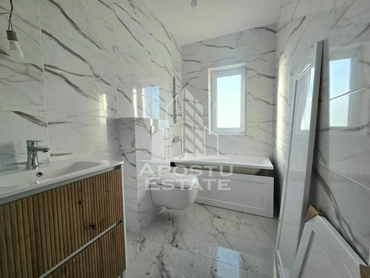 Jumatate de duplex pe parter cu 3 camere si 2 bai, Sag - 12