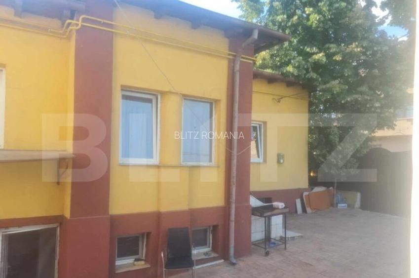Casa cu 5 camere, D+P, 180 mp, centrala, AC, curte de 200