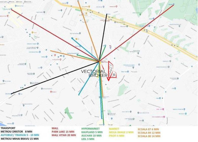 Apartament 2 camere Vitan Auchan Piata Bobocica - 1