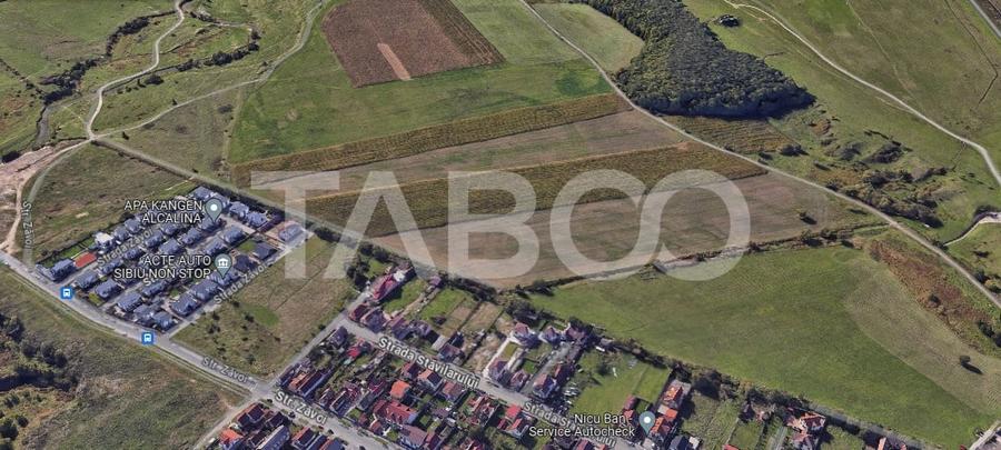 Teren extravilan 4200 mp in Sibiu zona Turnisor - 3