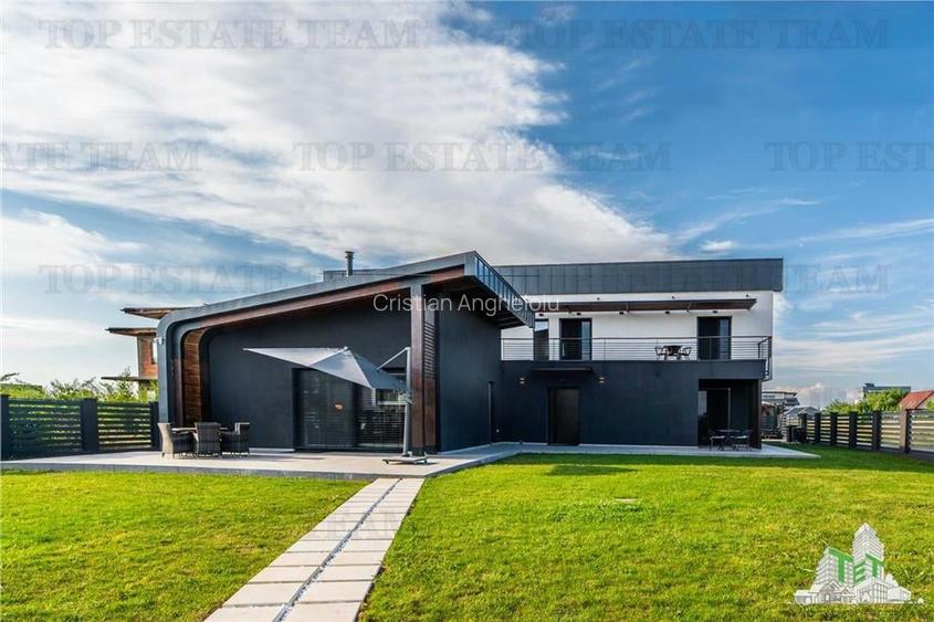 Casa moderna in Corbeanca cu 5 dormitoare si instalatia pentru piscin#?pregatita