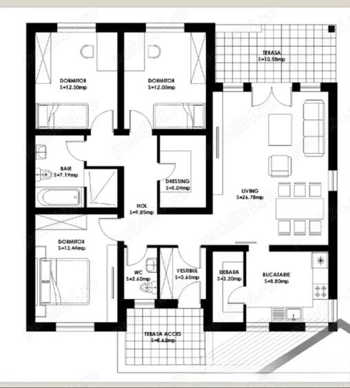 Urgent!Vand casa noua parter - 2