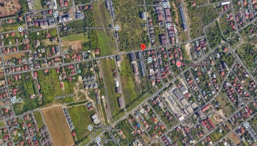 Teren intravilan,1000 mp,D78 ml,Prelungirea Ghencea, Cubic Residence 5 - 7