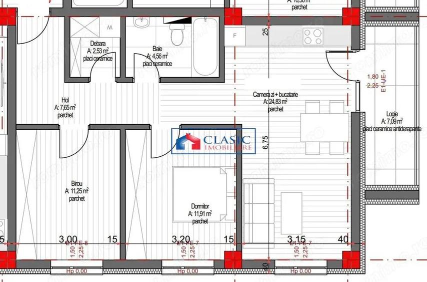 Vanzare apartament 3 camere bloc nou zona Eugen Ionescu Europa, Cluj-Napoca - 2