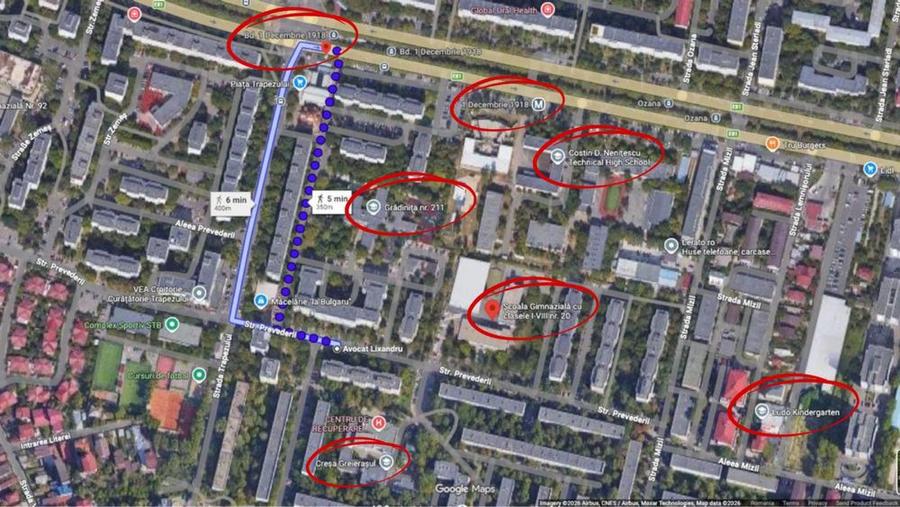 Apartament 3 camere - Piata Trapezului - Direct Proprietar - 8