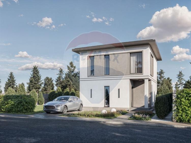 VILA ZEN - Casa individuala, noua, trei camere si teren de 430mp - 2