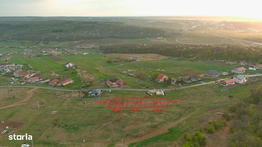 De vanzare 3 parcelele Betfia intravilan 500 mp, langa Crater Betfia. - 5