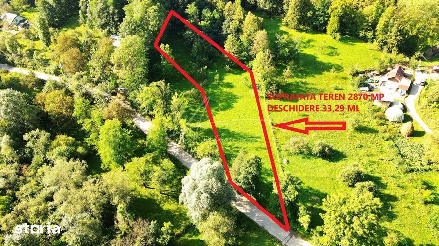 Teren de 2870 mp, în Provița de Sus