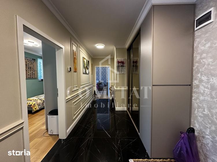 Apartament cu 3 camere, mobilat în Chinteni