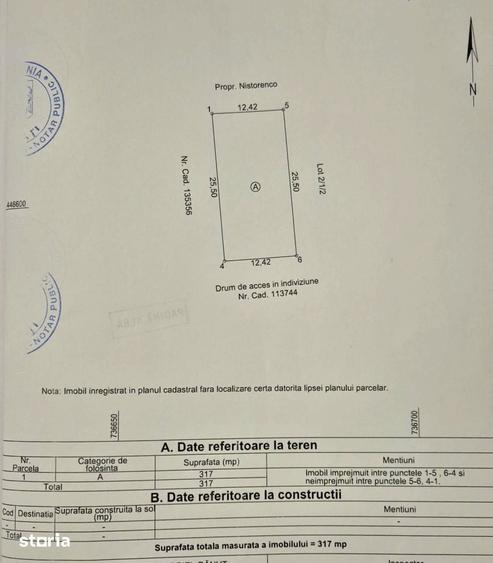 Teren de 350 mp, în Central