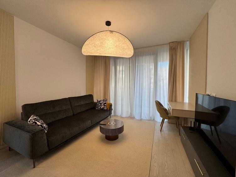 Apartament cu 2 camere decomandat, mobilat în Herăstrău