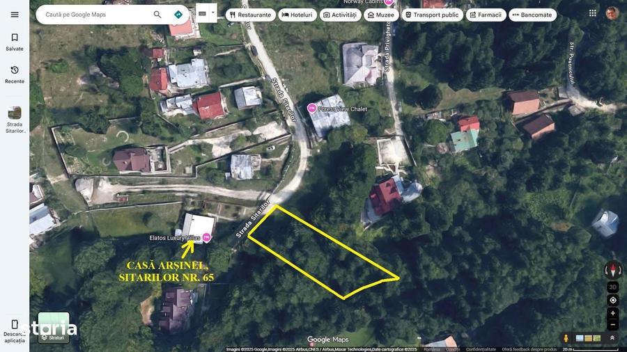 SINAIA, VAND 492 MP IN CARTIERUL TIRUL CU PORUMBEI, PROPRIETAR - 1