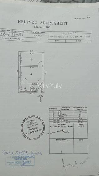 Apartament 2 camere etaj 3 Apartament 2 camere etaj 3