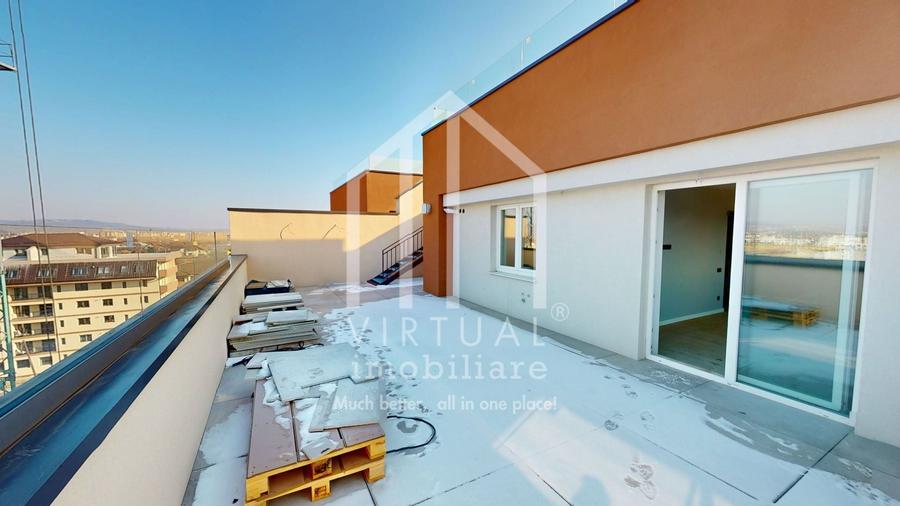 Penthouse de vanzare -3 camere, 91 mp+ 2 terase - la cheie - 2