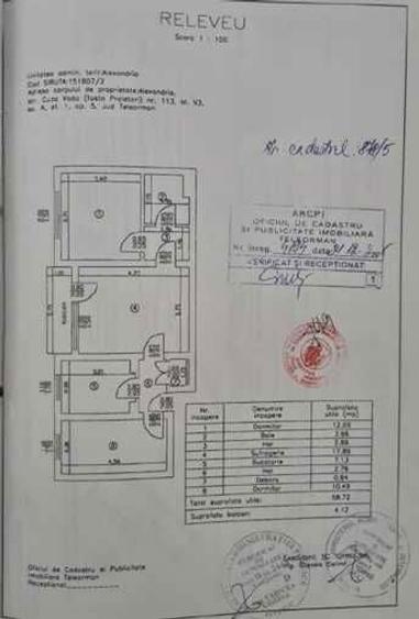 Apartament 3 camere, zona V-uri - 2