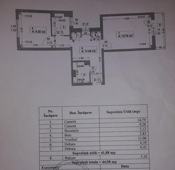 Apartament de 2 camere, decomandat, Codrii Neamtului, Auchan Titan - 10