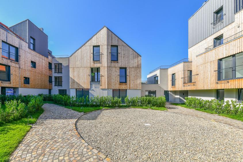 Apartament 2 camere la parter, cu grădină   în ansamblul rezidențial M99 - 1