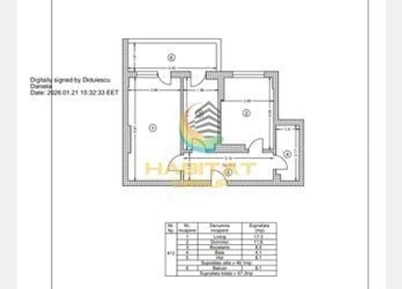 Vanzare 2 camere decomandat 5 min Metrou Berceni Acte Gata - 1