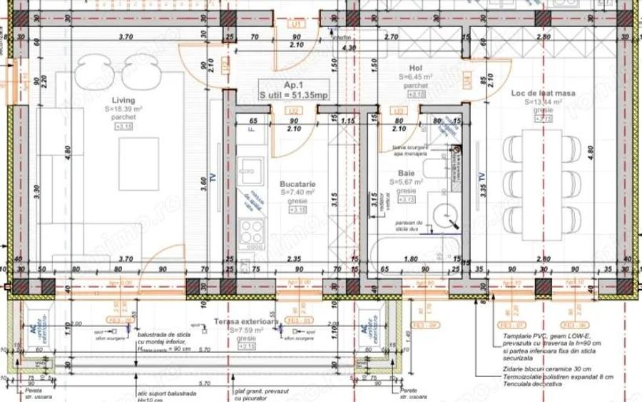 Apartament cu 2 camere decomandat - pozitie excelenta - Giroc - 6
