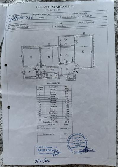 Vand apartament 3 camere - 7