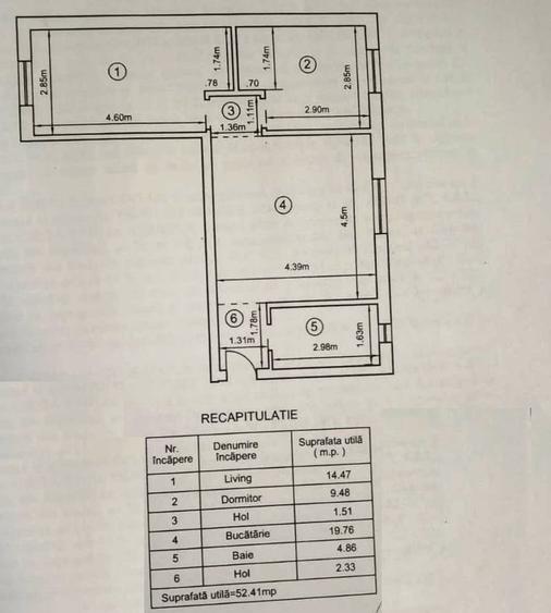 Apartament 3 camere ,mansardă zidita, centrala proprie – Zona Nord - 10