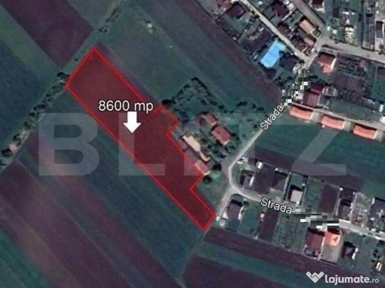 Teren intravilan Stupini, 8600 mp - 1