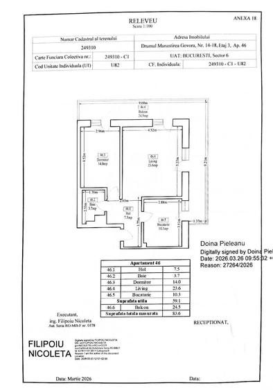 Apartament 2 camere -84 MP | Lacul Morii | Sector 6 | BLOC NOU - 144.900 EURO - 8