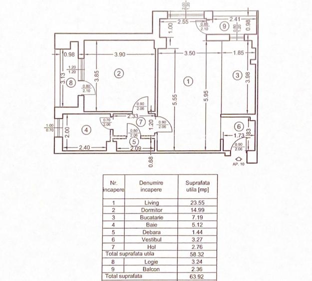 Apartament 2 camere / Citylights Pipera+loc parcare subteran